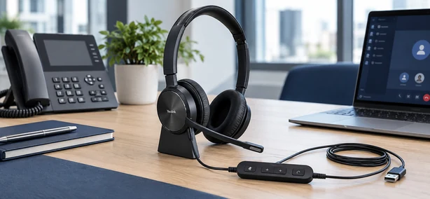 Yealink UH: Bedraade headsets