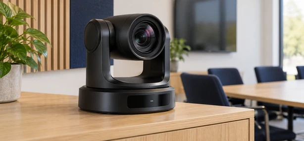 Gemotoriseerde PTZ-camera voor videoconferentie