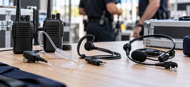 Portofoon oortjes en headsets