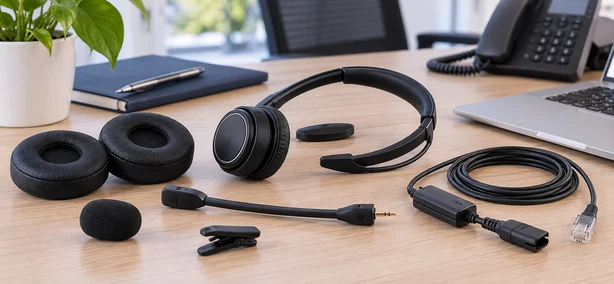 Lagers en reserveonderdelen voor Headset