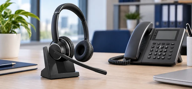 Headset vaste telefoon