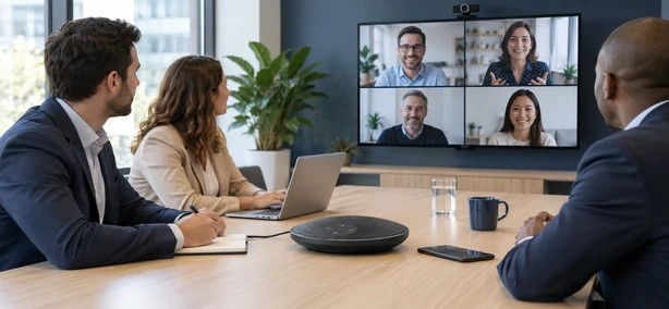 Vergaderingen en Videoconferencing