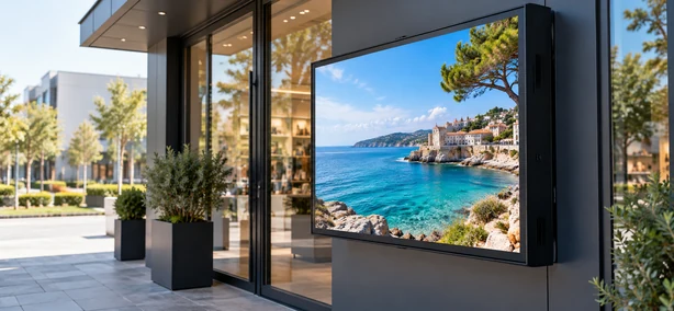 Professionele Outdoor Displays & Buitenschermen