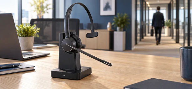 Draadloze DECT headset