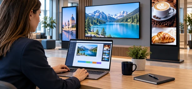 Software voor digitale signage