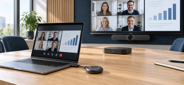 Draadloze video conference kits