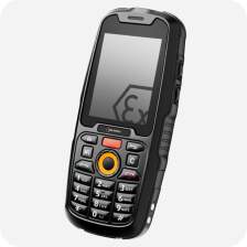 Robuuste mobiele telefoon met toetsenbord ATEX
