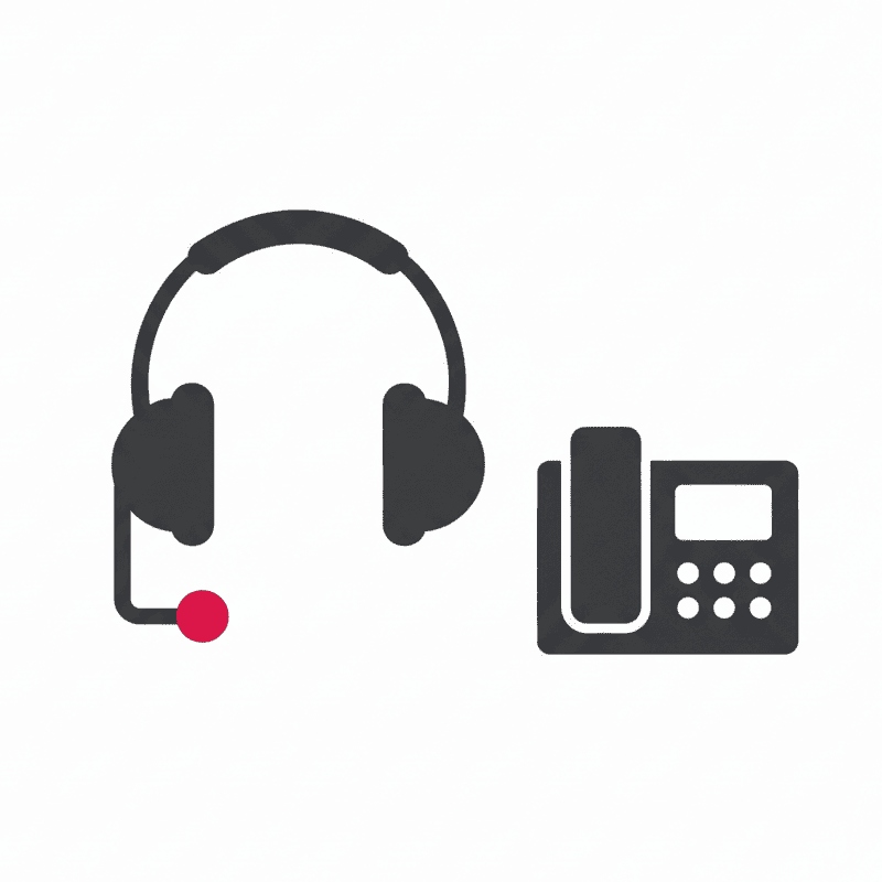 Draadloze headset voor vaste telefoon