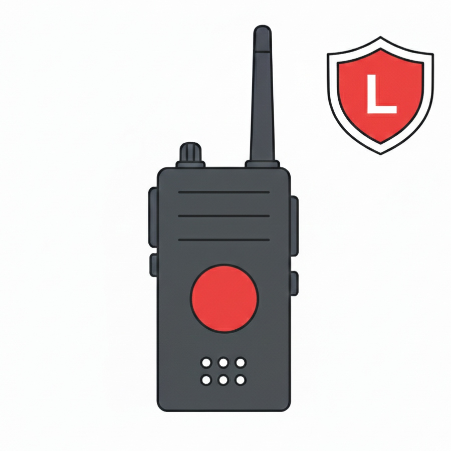 Icom portofoon met licentie