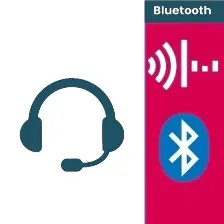 Bluetooth headset met  ANC