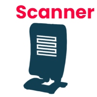 Toonbank scanner