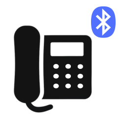 Vaste telefoon met simkaart en Bluetooth
