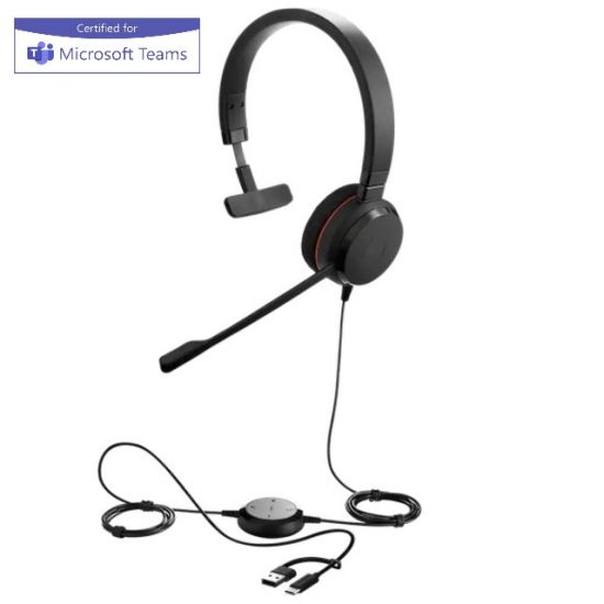 Jabra Evolve 20SE MS Mono USB-C/A