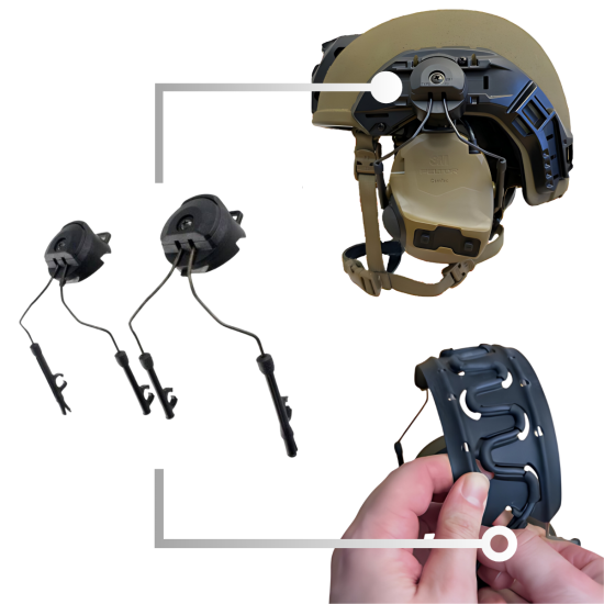 3M Peltor ComTac VIII | MT14H418A-02GE | Zwart