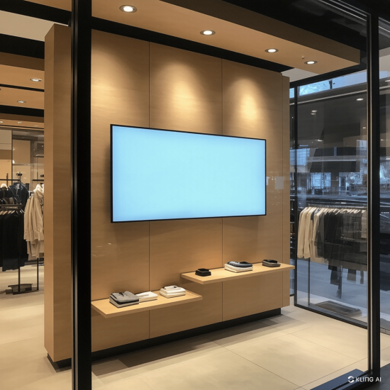 kit scherm voor winkel