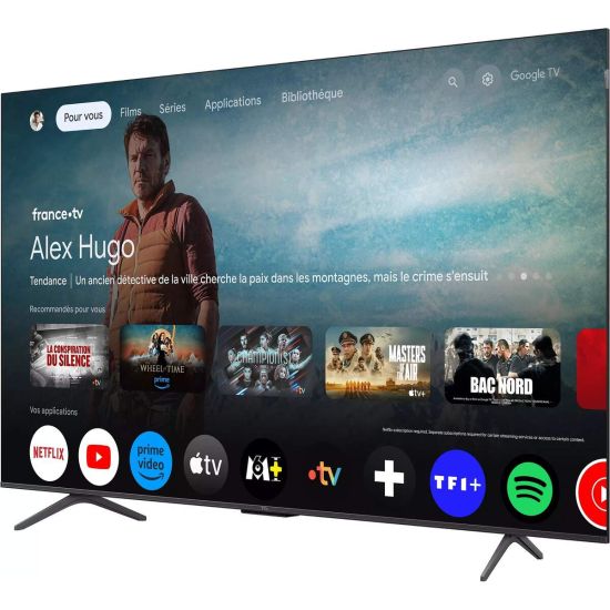 Google TV sur TCL 55P89K
