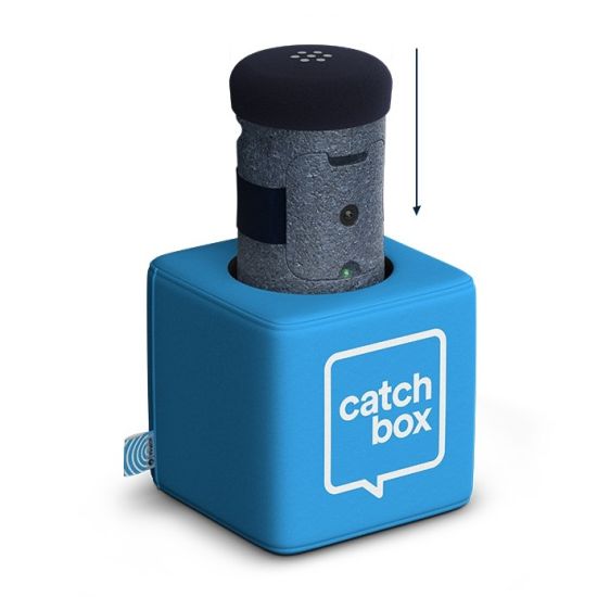 beltpack module dans le catchbox