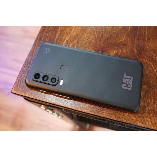 Hoesje voor Cat S75, compatibel met Cat S75. Telefoonhoesje met flipstandaard, PU-lederen portemonneehoesje, zwart