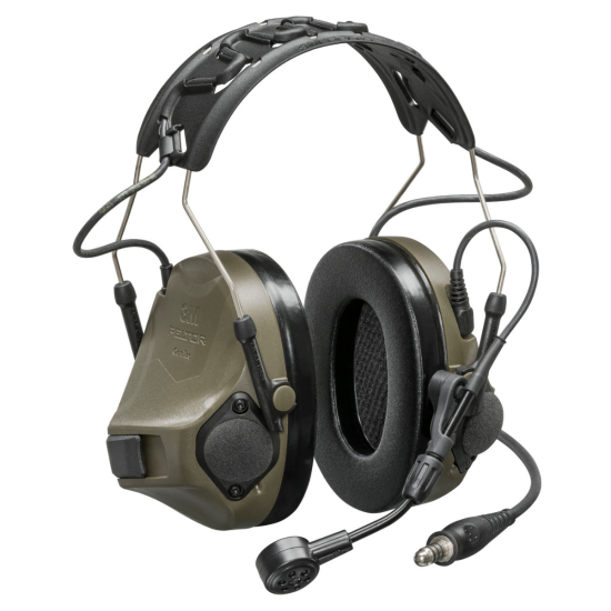 3M Peltor ComTac VIII Groen - Communicerende gehoorbeschermer