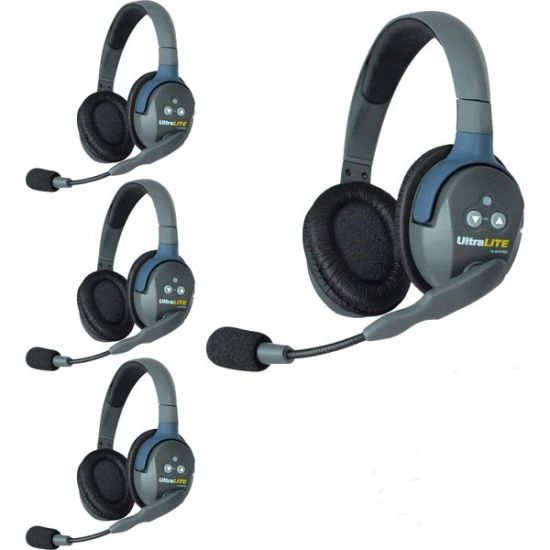 set van 4 Eartec Ultra Lite