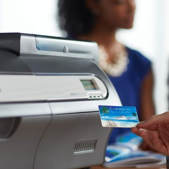 Carte fidélité PVC édité avec ZEBRA CARDSTUDIO