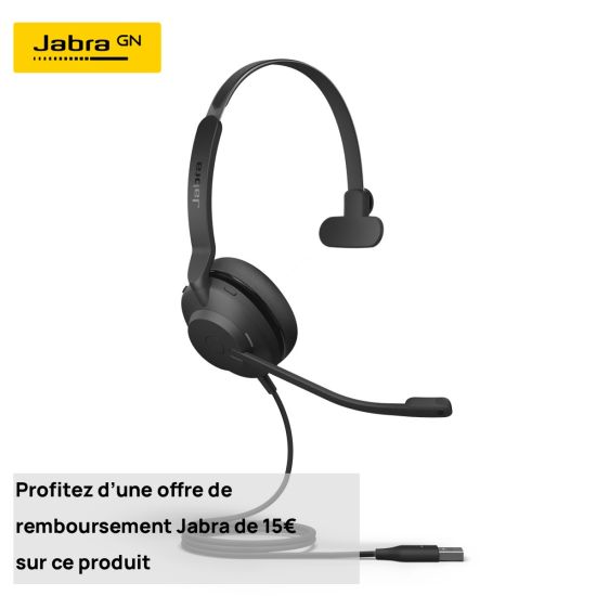 Jabra Evolve2 30, USB-A, UC Mono