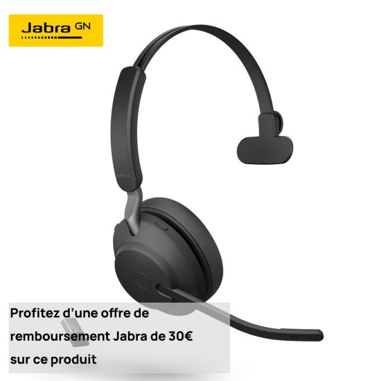 Jabra Evolve2 65 Mono UC professionele telefoonheadset - Jabra Evolve-serie