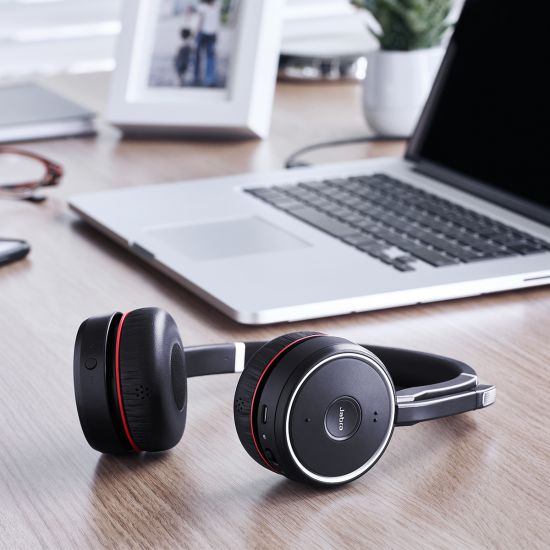 JABRA EVOLVE 75 DUO USB MS met oplaadstation
