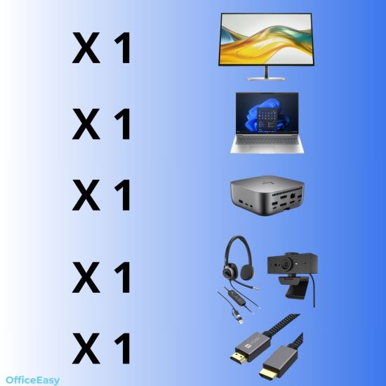 samenstelling van het HP kit pakket
