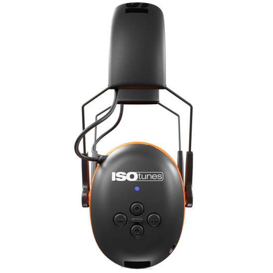 ISOtunes AirDefender - Bluetooth-geluiddempende koptelefoon - IT-47 - bediening op de oorschelp