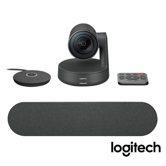 高級ウェブカメラLogitech Rally +テレコンシステム Logitech Rally System - USB vergaderkit - 960-001218