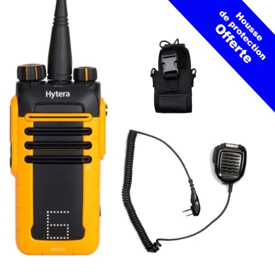 hytera bd615-pakket + HP-microfoon