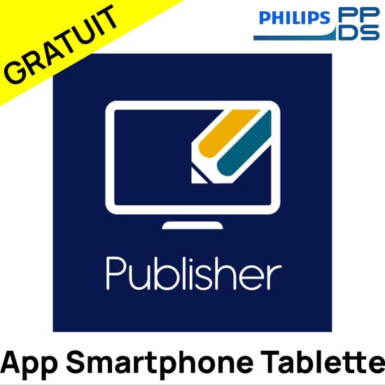 Philips PPDS Publisher - mobiele applicatie Philips