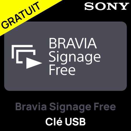 Sony dynamische signage software