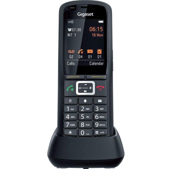 6 robuuste Gigaset-handsets met lader