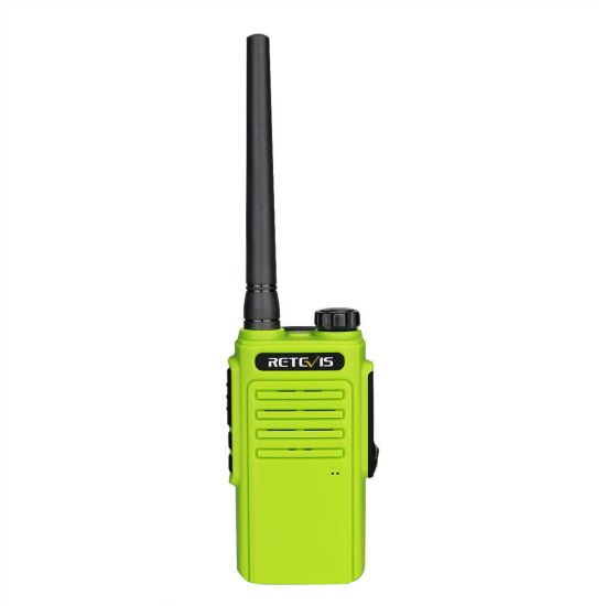 Pakket van RT647 2.0 Retevis Neon - Duo pakket fluorescerende licentievrije PMR446 walkie-talkies - vooraanzicht