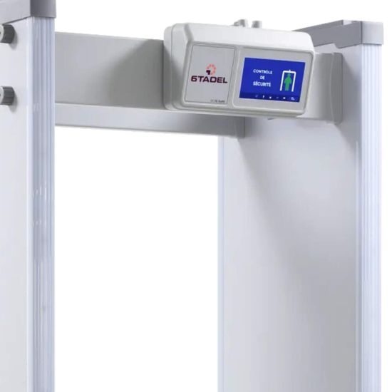 Portique de détection de métaux 6TADEL PS860 pour évènements et établissements recevant du public
