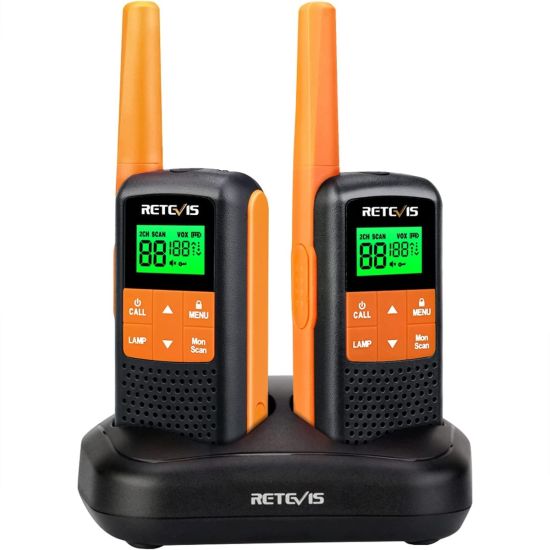 Pack de 2 Retevis RT647 - talkies-walkies sans licence PMR446, batterie à piles, IP65 étanche