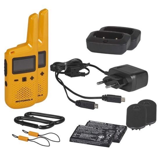 Pack de 4 Motorola T72 - talkies walkies - D3P01611YDLMAW - unboxing