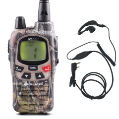 Midland G9 Pro Camouflage + 1 Oreillette Confort - Talkie walkie chasse - C1385.01