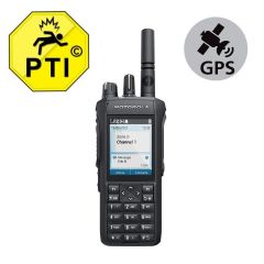 Motorola R7 avec écran et clavier -  talkie-walkie numérique avec licence - MDH06JDN9WA2AN - PTI ET GPS