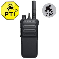 Motorola R7 - talkie-walkie numérique avec licence -  MDH06JDC9WA2AN-HKVN4876A - PTI GPS