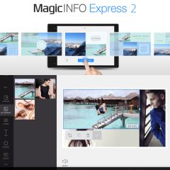 Magicinfo express Logiciel affichage dynamique gratuit