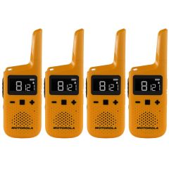 Pack de 4 Motorola T72 - talkies walkies - D3P01611YDLMAW