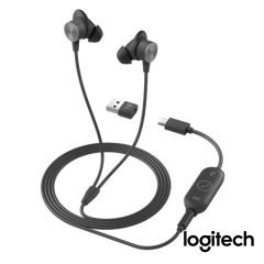 logitech zone wired earbuds ms