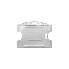 Porte-badge rigide translucide horizontal – Pack de 100 - 1455700