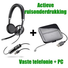 Plantronics Blackwire C725 + MDA 220 vaste telefonie en PC