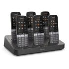 6 Gigaset SL850h pro met multicharger