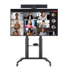Yealink 4K Videoconferentiekit Grote Zaal + Scherm - Verrijdbare Standaard