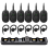 Set van 6 Motorola CLP446e + Meervoudige oplader met 6 slots